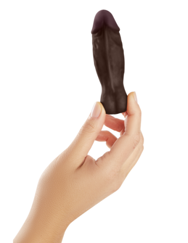 EJE SILICONA LIQUIDA BALA VIBRADORA CAOBA