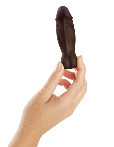 EJE SILICONA LIQUIDA BALA VIBRADORA CAOBA