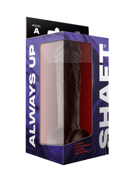 EJE MODELO A 10.5 PULGADAS DE SILICONA LÍQUIDA CON BOLAS CAOBA