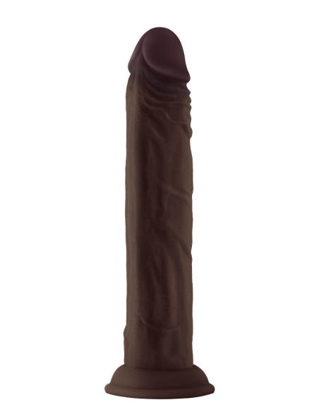 EJE MODELO J 9.5 PULGADAS SILICONA LÍQUIDA DONG CAOBA