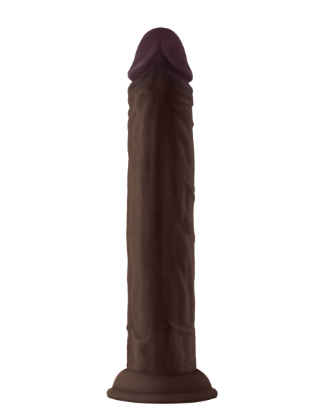 EJE MODELO J 9.5 PULGADAS SILICONA LÍQUIDA DONG CAOBA