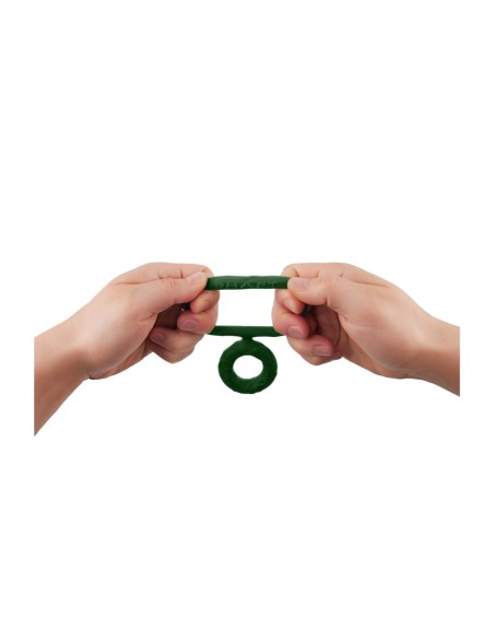 EJE DOBLE C-RING PEQUEÑO VERDE