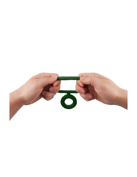 EJE DOBLE C-RING PEQUEÑO VERDE