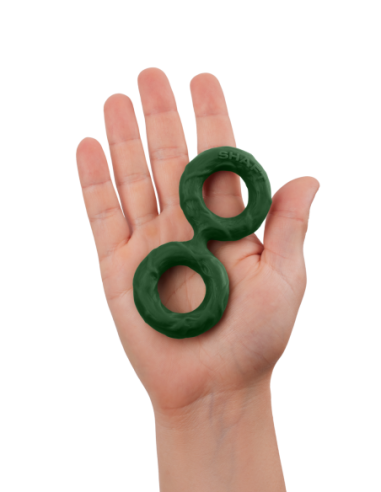 EJE DOBLE C-RING PEQUEÑO VERDE