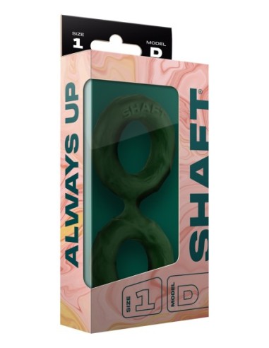 EJE DOBLE C-RING PEQUEÑO VERDE