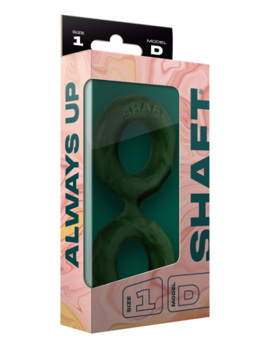 EJE DOBLE C-RING PEQUEÑO VERDE