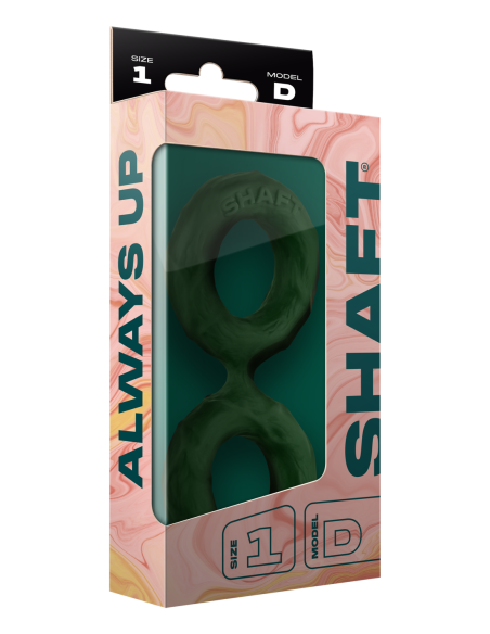 EJE DOBLE C-RING PEQUEÑO VERDE