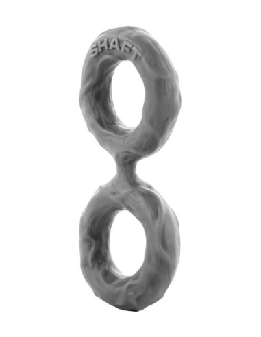 EJE DOBLE C-RING PEQUEÑO GRIS