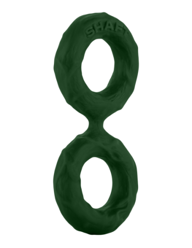 EJE DOBLE C-RING MEDIANO VERDE