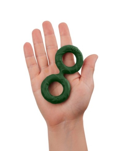 EJE DOBLE C-RING MEDIANO VERDE