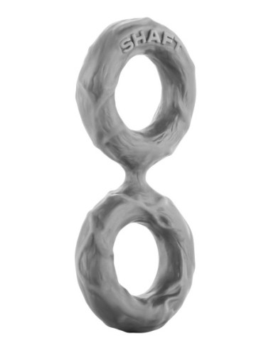 EJE DOBLE C-RING MEDIANO GRIS