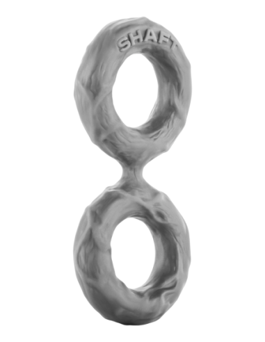 EJE DOBLE C-RING MEDIANO GRIS