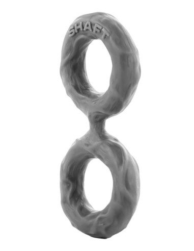 EJE DOBLE C-RING MEDIANO GRIS