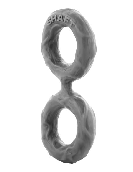 EJE DOBLE C-RING MEDIANO GRIS