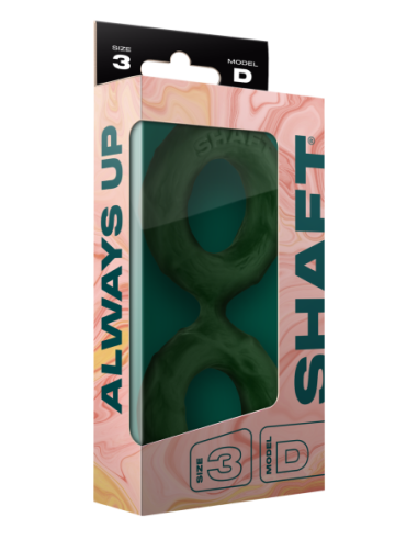 EJE DOBLE C-RING GRANDE VERDE