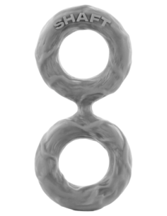 EJE DOBLE C-RING GRANDE GRIS 2