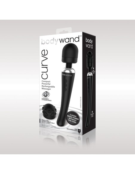 BODYWAND CURVE RECARGABLE NEGRO