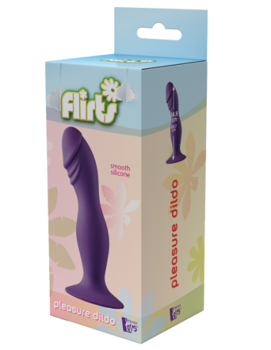 FLIRTS PLACER DILDO MORADO