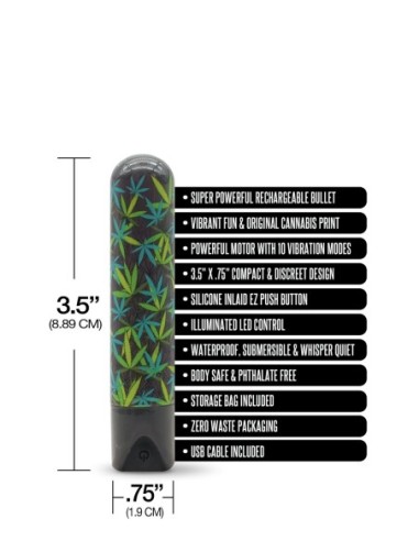 IMPRESIONES ENCANTADORA BUZZED BULLET CANNA QUEEN