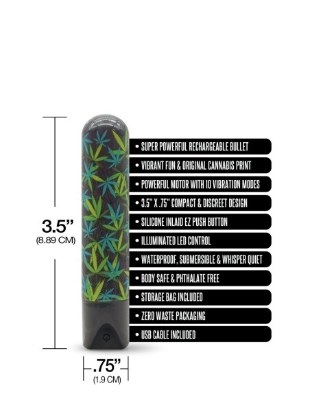 IMPRESIONES ENCANTADORA BUZZED BULLET CANNA QUEEN