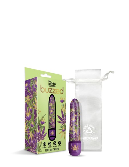 IMPRESIONES ENCANTADOR BUZZED 5 PULGADAS MINI VIBRADOR PURPLE HAZE