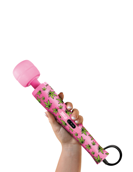 STONER VIBES WACKY WEED WAND MASAJEADOR PINK KUSH