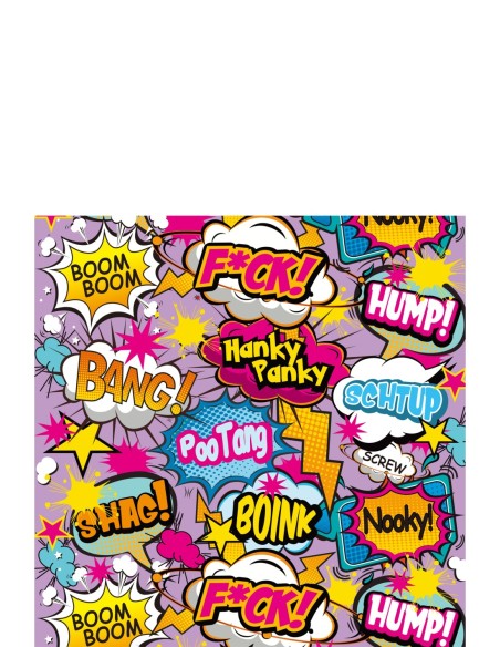 IMPRESIONES ENCANTADOR POP TEASE 5 PULGADAS MINI VIBE FCK PÚRPURA