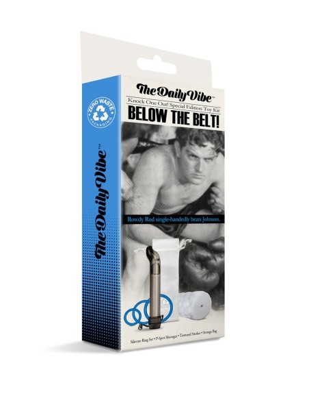 THE DAILY VIBE KIT DE JUGUETES DE EDICIÓN ESPECIAL DEL DAILY VIBE™ DEBAJO DEL CINTURÓN