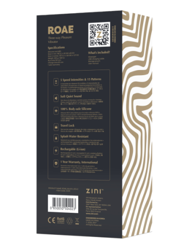 ZINI ROAE SE ORO NEGRO