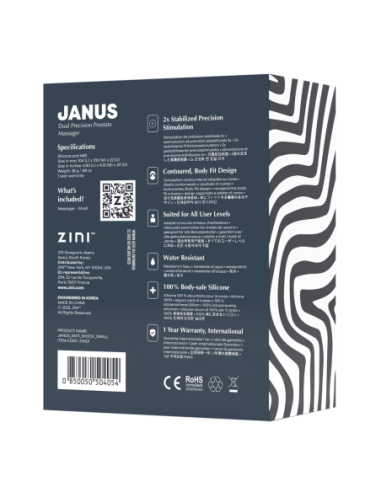 ZINI JANUS ANTI SHOCK PEQUEÑO NEGRO