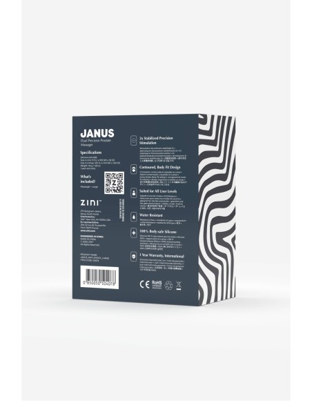 ZINI JANUS ANTI SHOCK GRANDE NEGRO