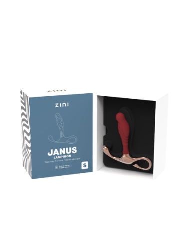 LÁMPARA ZINI JANUS HIERRO PEQUEÑA BURDEOS