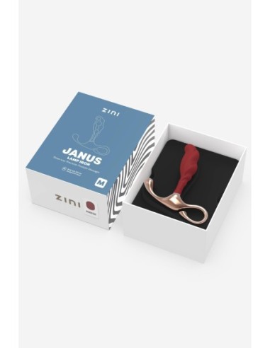 LÁMPARA ZINI JANUS HIERRO MEDIANO BURDEOS