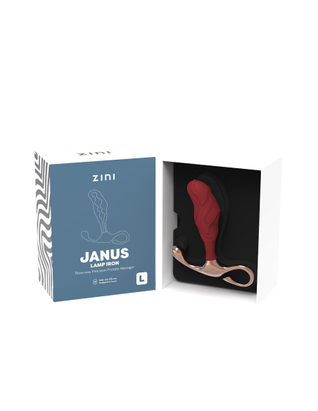 LÁMPARA ZINI JANUS HIERRO GRANDE BURDEOS