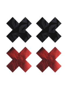 PEEKABOO PASTIES BESOS ROBADOS X 2