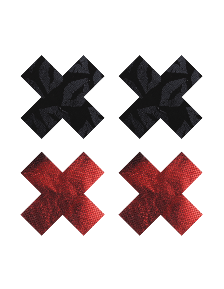 PEEKABOO PASTIES BESOS ROBADOS X