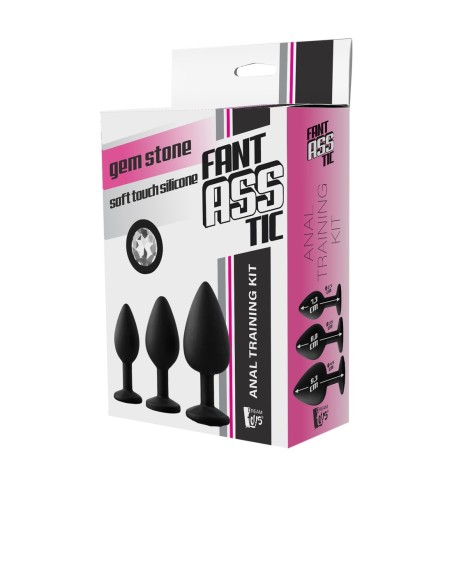 FANTÁSTICO KIT DE ENTRENAMIENTO ANAL PIEDRA BLANCA