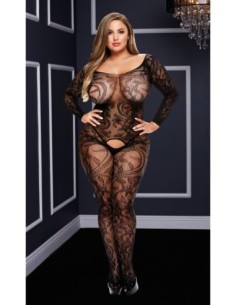 BACI BODYSTOCKING DE MANGA LARGA SIN ENTREpierna NEGRO,... 2