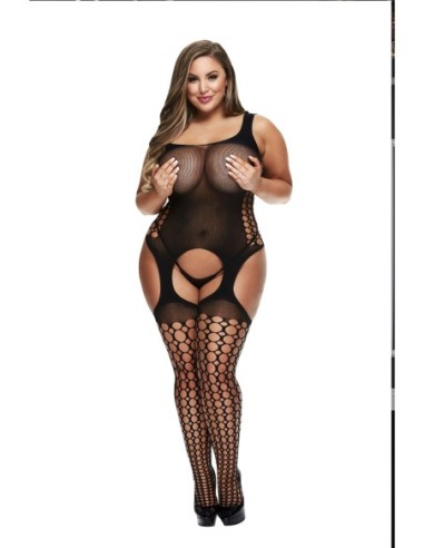 BODYSTOCKING DE LIGUERO SIN ENTREpierna, XL