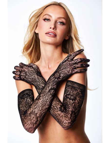 GUANTE DE ÓPERA BACI ALLOVER ENCAJE