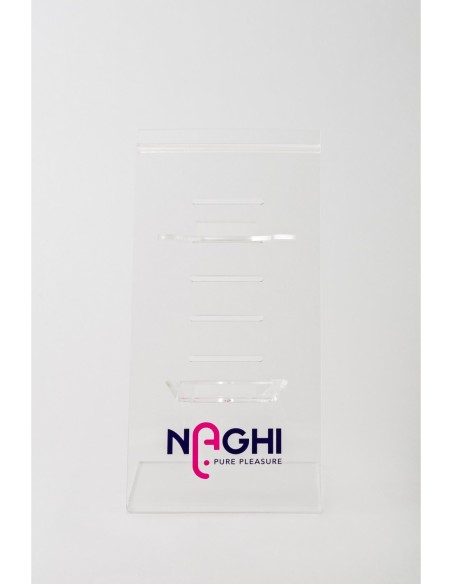 EXPOSITOR DE PARED DE LAMAS ACRÍLICAS NAGHI