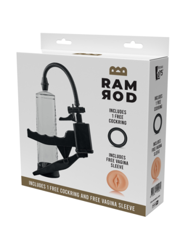 BOMBA DE PENE CON PISTOLA RAMROD