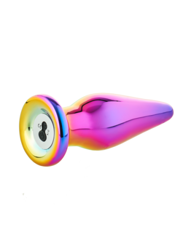 ENCHUFE CÓNICO VIBRADOR REMOTO GLAMOUR GLASS