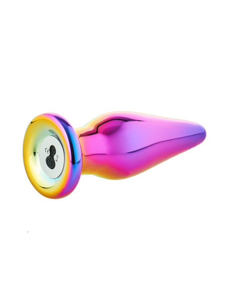 ENCHUFE CÓNICO VIBRADOR REMOTO GLAMOUR GLASS