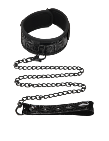 COLLAR Y CORREA WHIPSMART DIAMANTE NEGRO