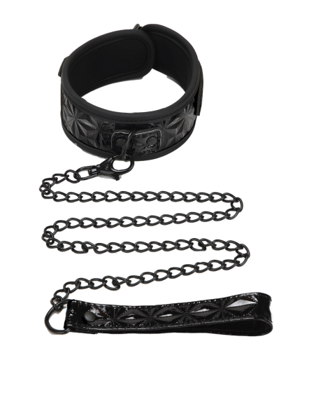 COLLAR Y CORREA WHIPSMART DIAMANTE NEGRO