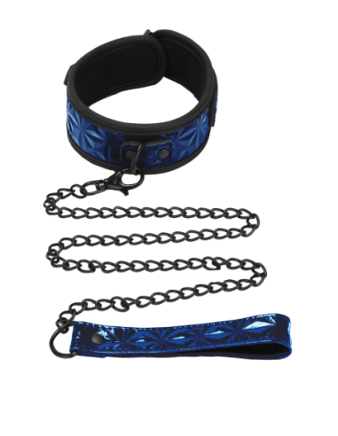 COLLAR Y CORREA WHIPSMART DIAMOND AZUL