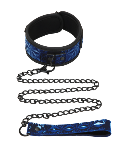 COLLAR Y CORREA WHIPSMART DIAMOND AZUL