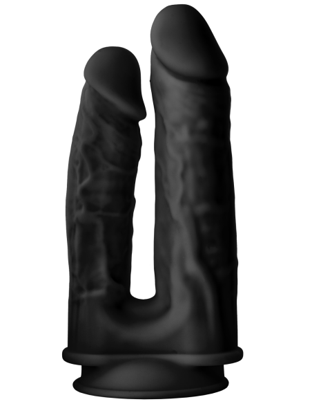 REAL LOVE DUAL DENSITY DOBLE PENETRADOR NEGRO