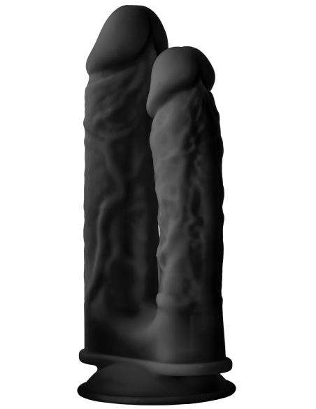 REAL LOVE DUAL DENSITY DOBLE PENETRADOR NEGRO